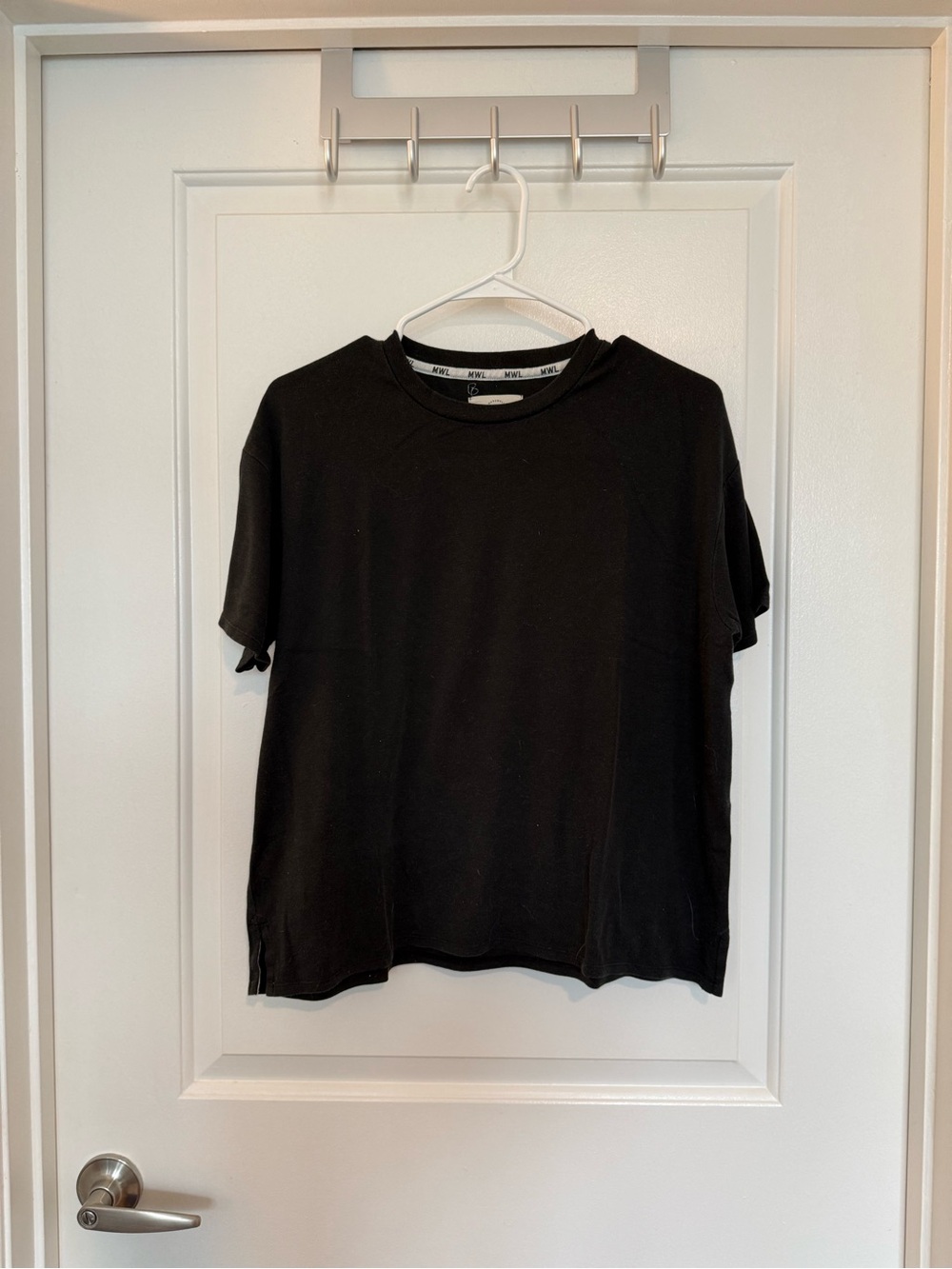 Madewell Black Short-Sleeve Crewneck Tee